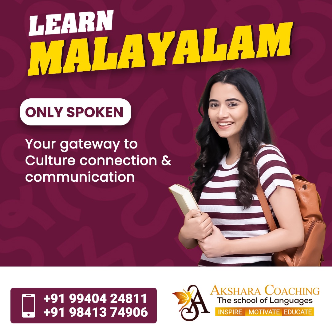 Spoken Malayalam Classes in Kolathur